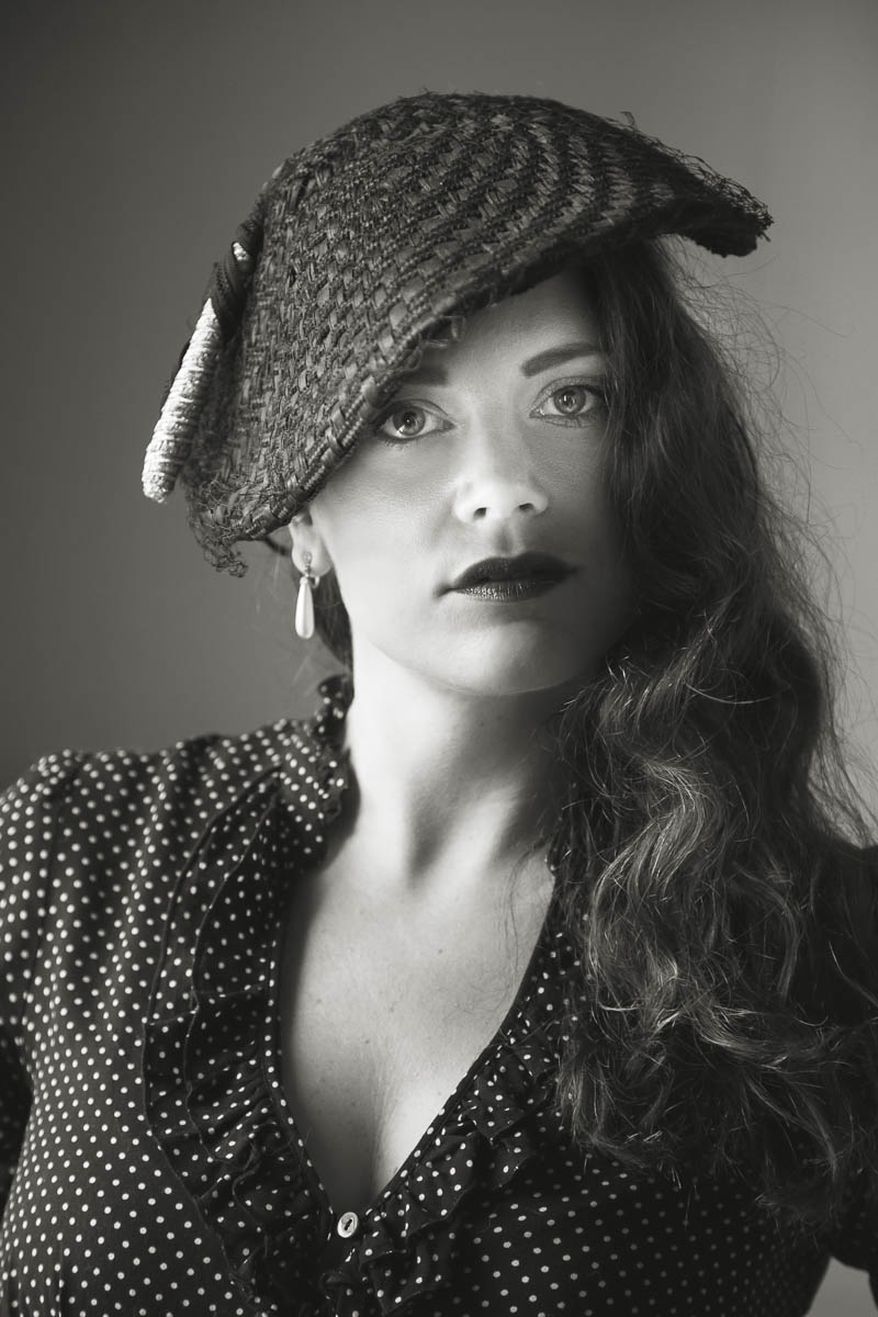 Lina Jonsson vintage porträtt