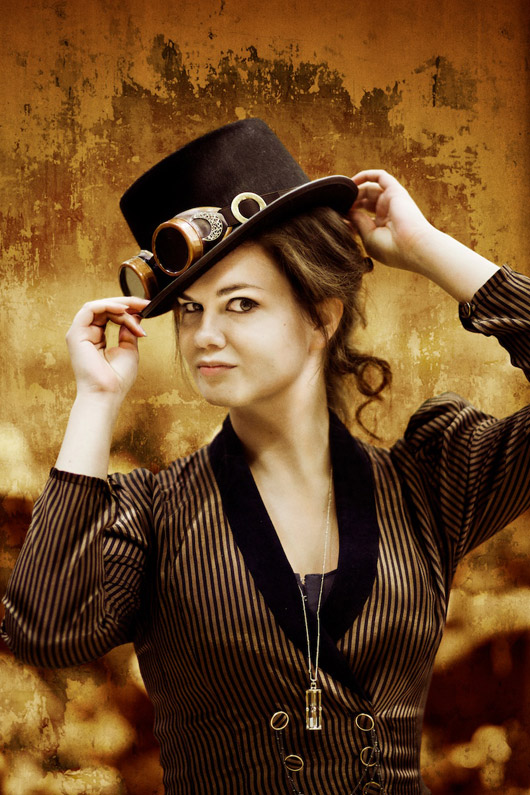 Retusch Steampunk